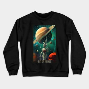 Day of Uranus Sci Fi Parody Crewneck Sweatshirt